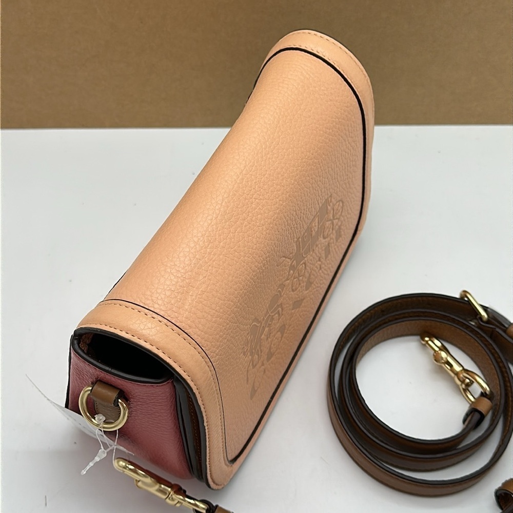 Coach Saddle Bag In Colorblock With Horse And Carriage - Picture 9 of 16